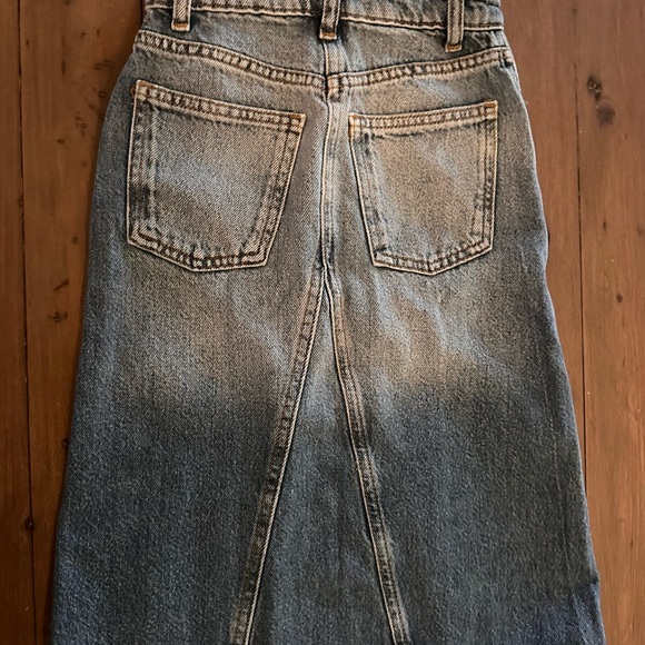 Zara girls classic denim skirt NWT - Picture 3 of 4